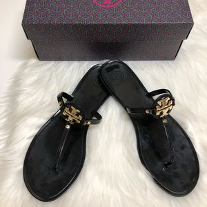 Black Tory Burch sandals